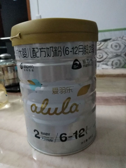 alula爱羽乐婴幼儿配方奶粉试用报告