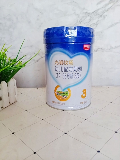 宝宝喝了不上火 光明牧场奶粉