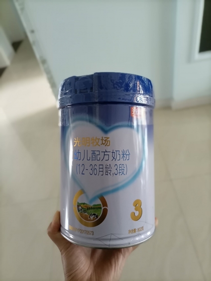试用商品:光明牧场幼儿配方奶粉802g免费试用
