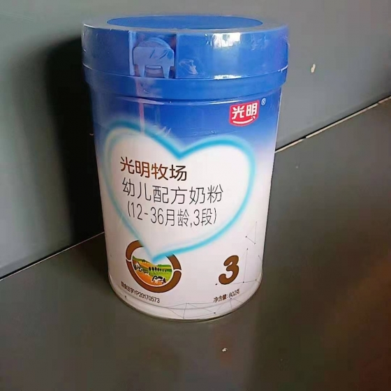 光明牧场幼儿奶粉试用报告