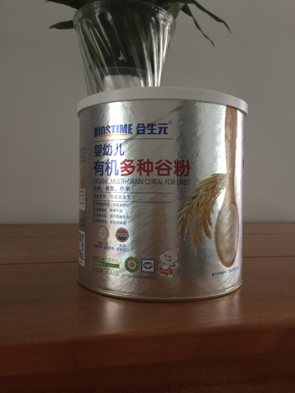 合生元有机谷物米粉——闺女最爱吃的米粉