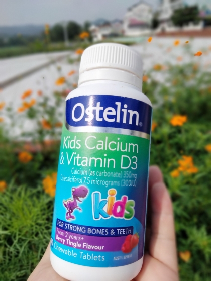 ostelin奥斯特林儿童恐龙钙咀嚼片孩子们值得拥有